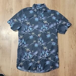 Molokai Surf Palm Tree Button Down